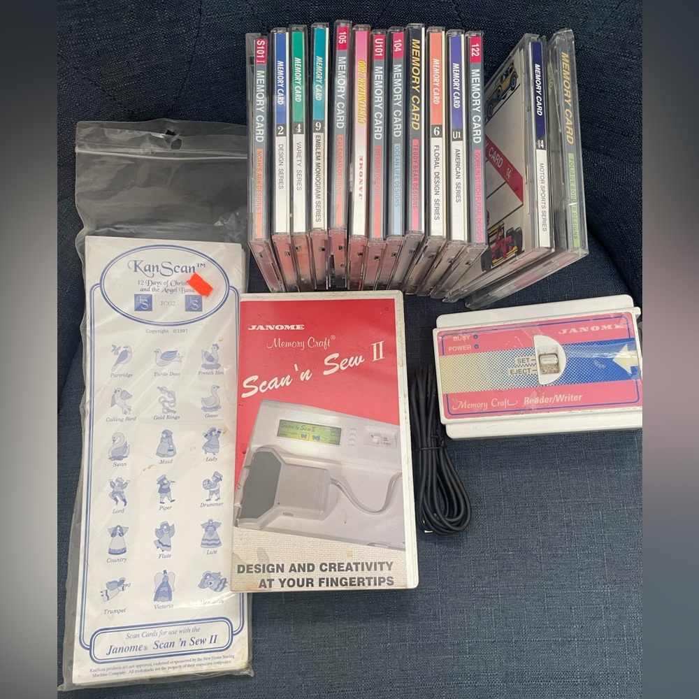 Janome Embroidery Sewing Bundle, offers welcome